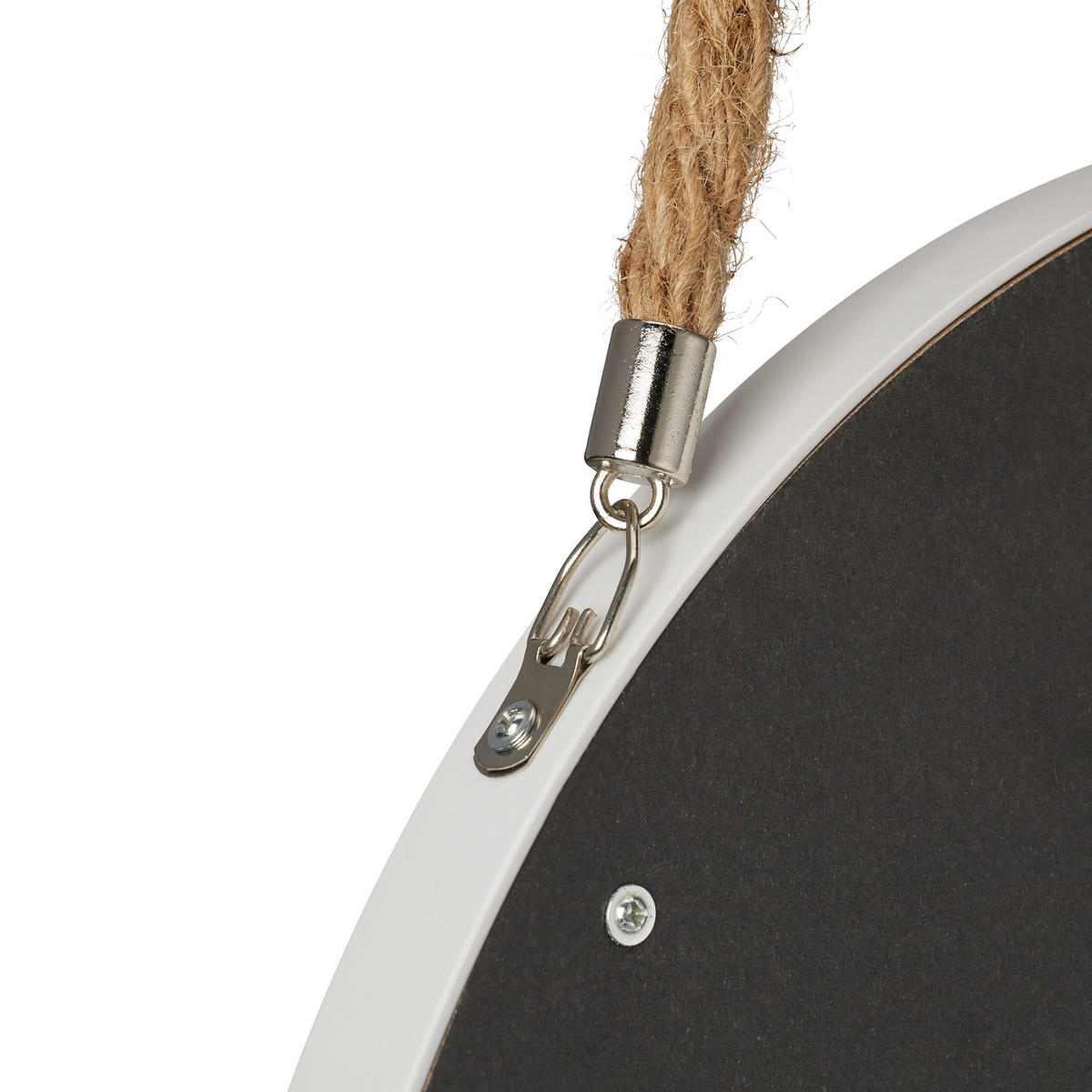 WANDSPIEGEL - Weiß, Glas/Kunststoff (35/58/2cm) - Relaxdays