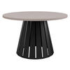 COUCHTISCH Circolo - Kaschmir/Schwarz, Holzwerkstoff/Metall (75/75/43cm) - MIRJAN24