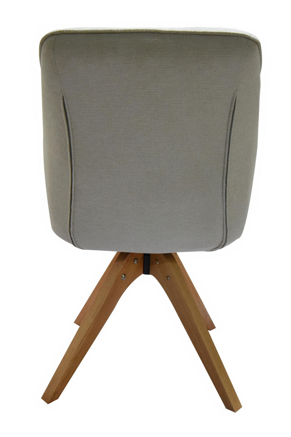 ESSZIMMERSTUHL Sophia Stoff - 360° drehbar - Sitz und Rücken gepolstert - Naturfarben, Holz (58.5/85.5/61.5cm) - TPFLiving