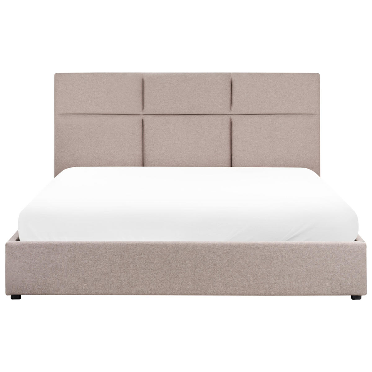 POLSTERBETT 180/200 cm Beige Lagord - Taupe, Textil (180/200cm) - Beliani