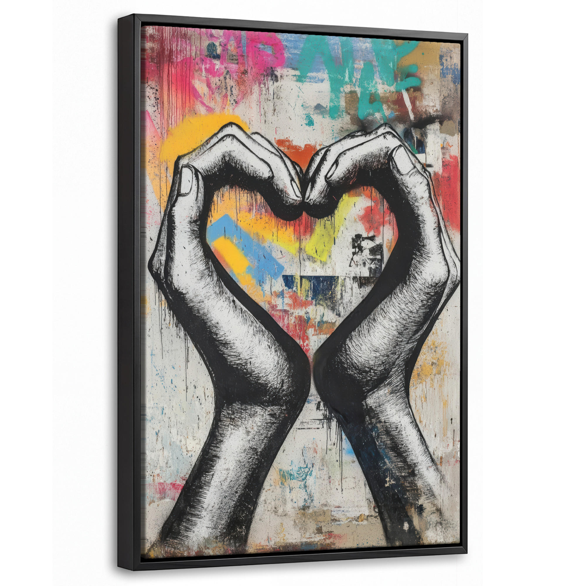 MuchoWow Leinwand Mehrfarbig 20x30 cm