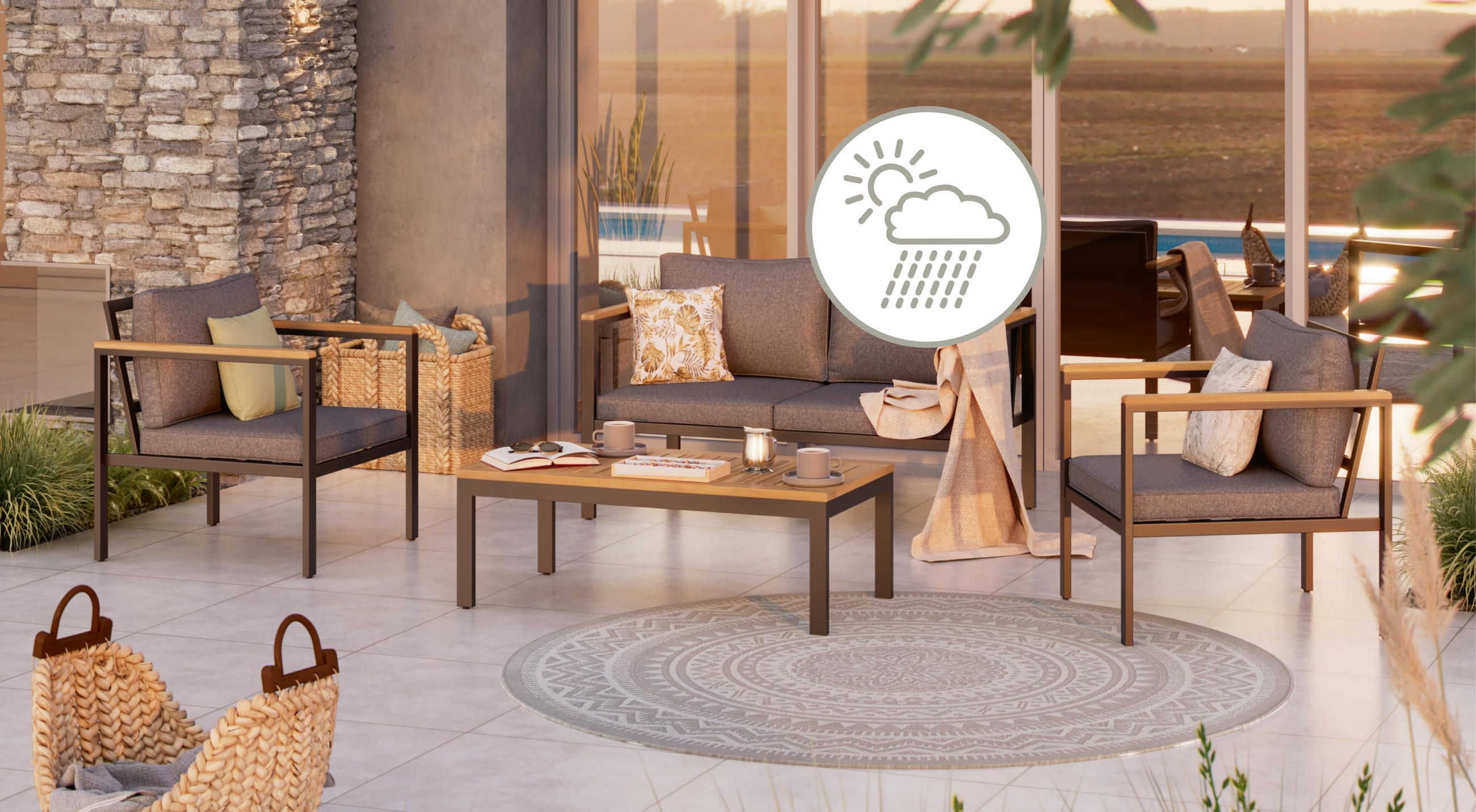 Wetterfeste Gartenmöbel