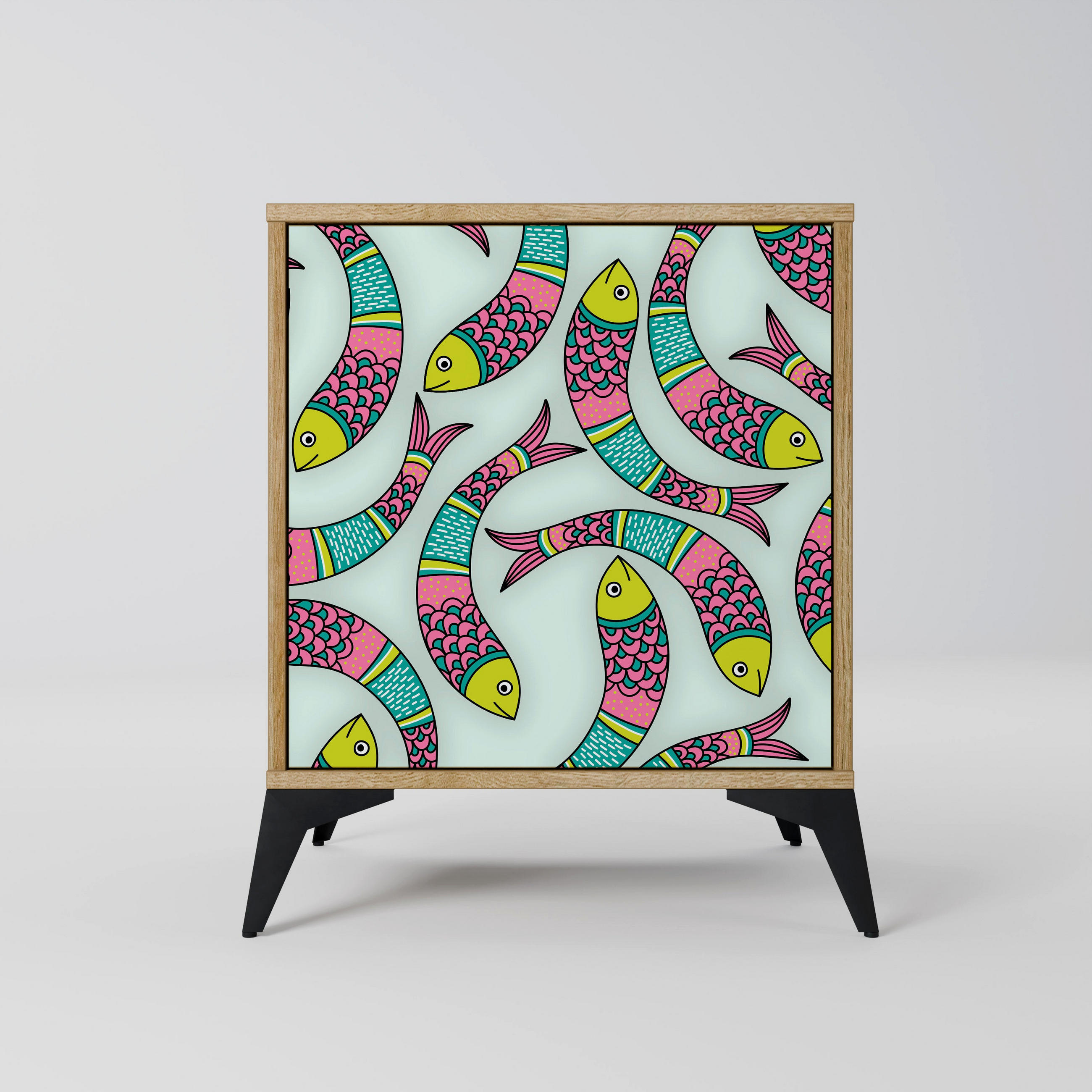 SpaceRebels Sideboard Eiche 57.5x70.5x42 cm