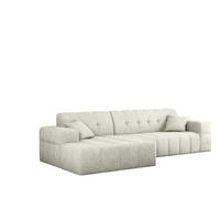 ECKSOFA NIMES Stoff Perfect Harmony Creme Links - Creme, Holz/Kunststoff (168/265cm) - Kaiser Möbel