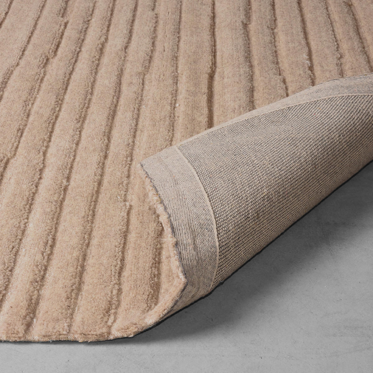 TEPPICH Luxy Taupe 160/230/1 cm - Taupe, Textil (230/160cm) - LABEL51