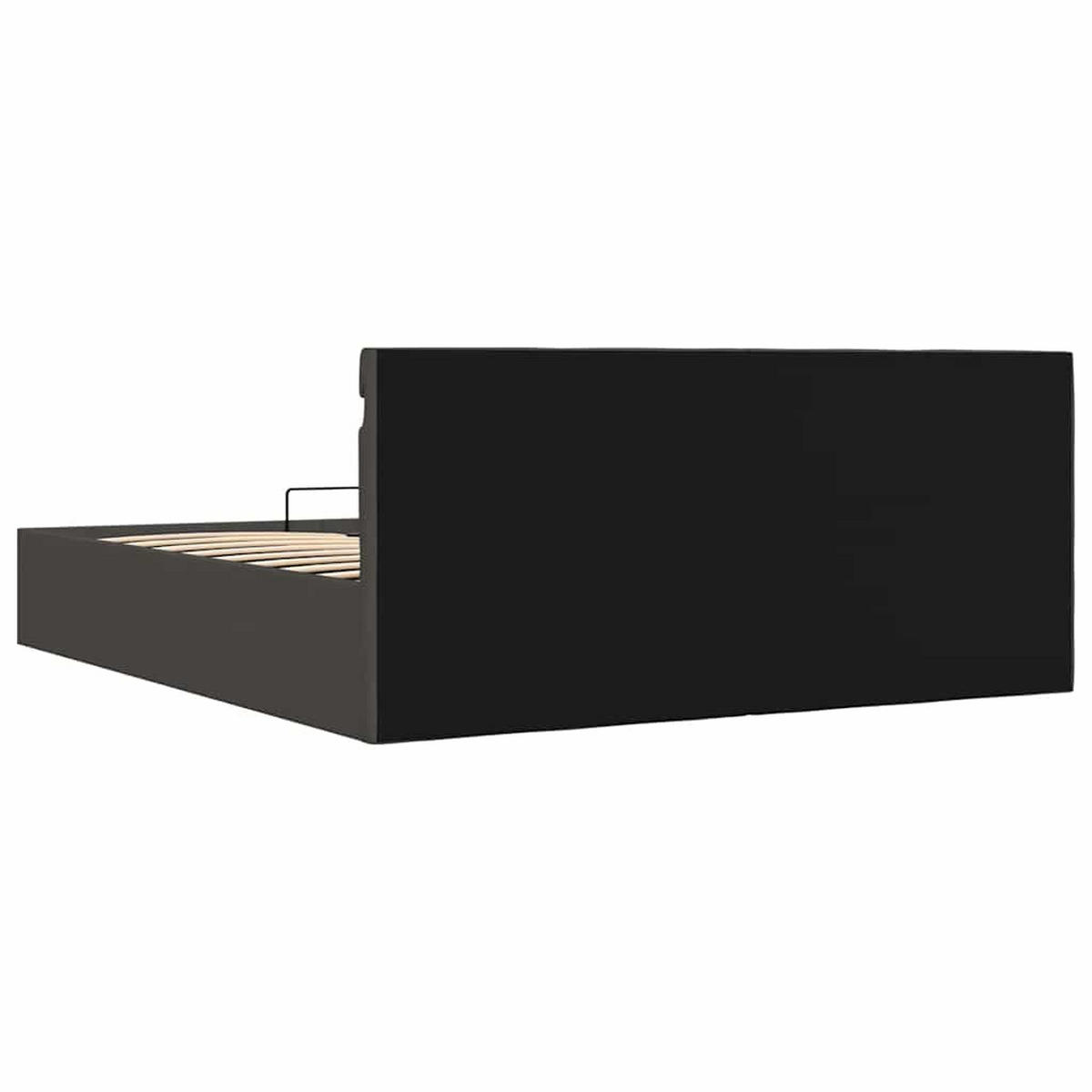 METALLBETT Ibarra 168/211 cm - Dunkelgrau, Metall (160/200cm) - Nettlife