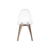 STUHL - 47 cm x 52 cm - Plastik - Transparent - AUDRA - Transparent, Kunststoff (47/85/52cm) - Vente-Unique