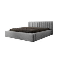 POLSTERBETT Peoria In Macau - Grau, Holzwerkstoff/Textil (140/200cm) - Fun Möbel