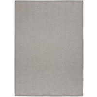 FLACHWEBETEPPICH Silber Espiga 140/200 cm - Silberfarben, Textil (140/200cm) - Atticgo
