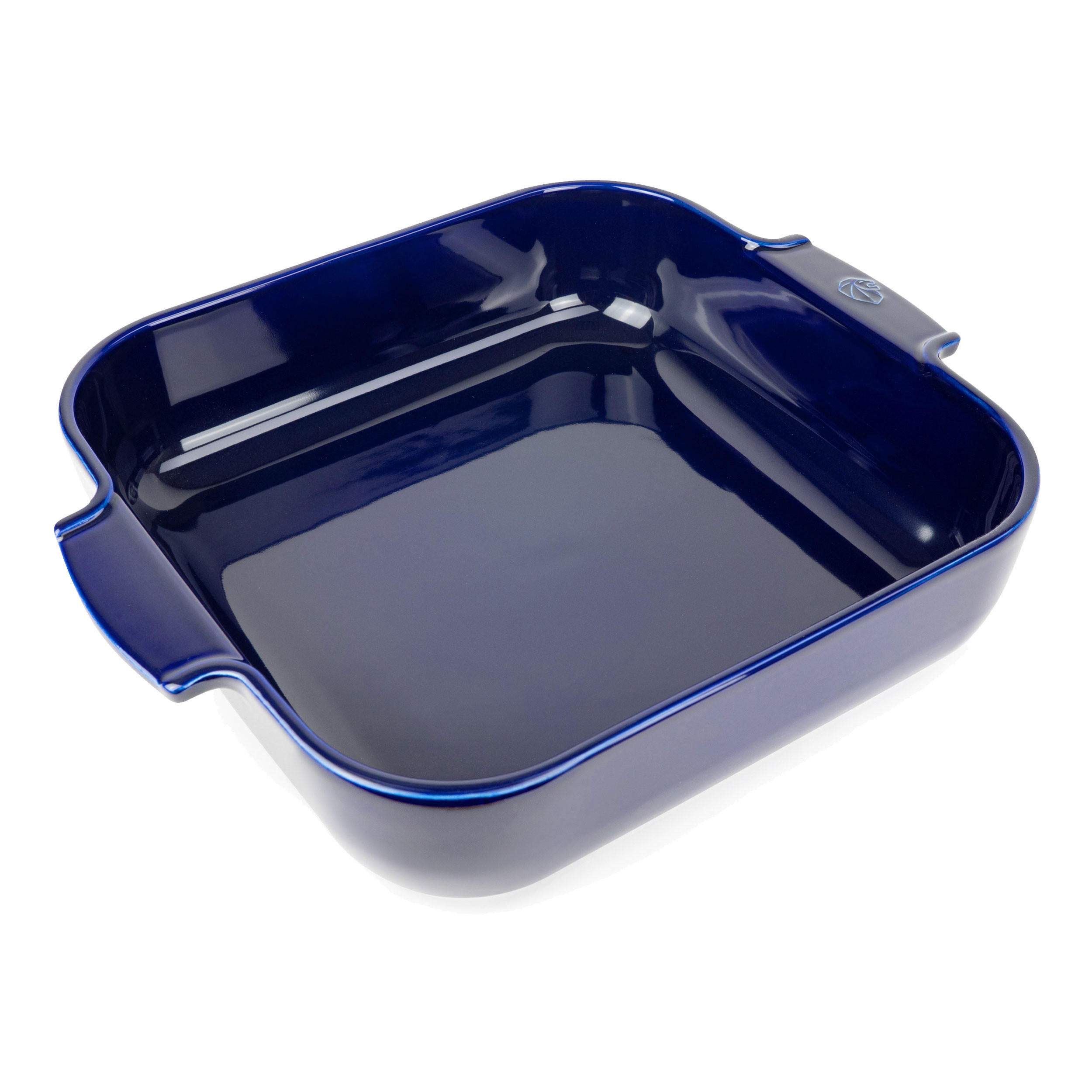 AUFLAUFFORM Keramik Appolia 36cm Quadratisch Blau Spülmaschinenfest - Blau, Keramik (31/36/8.2cm) - PEUGEOT