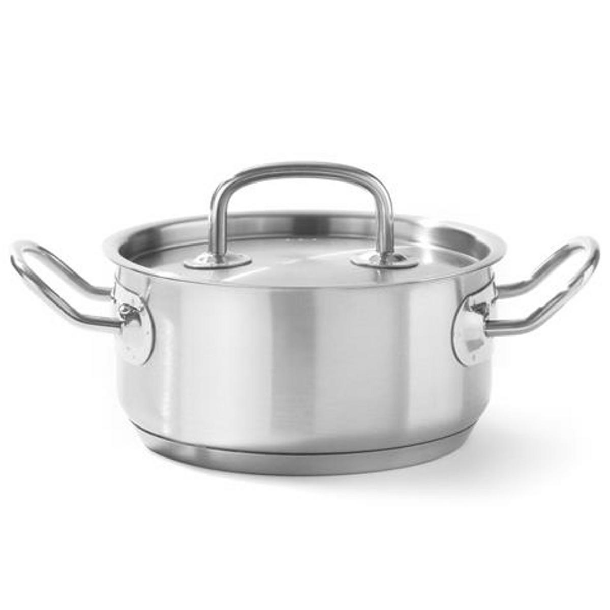 TOPF 3441661 - Silberfarben, Metall (25/30/25cm) - Hendi