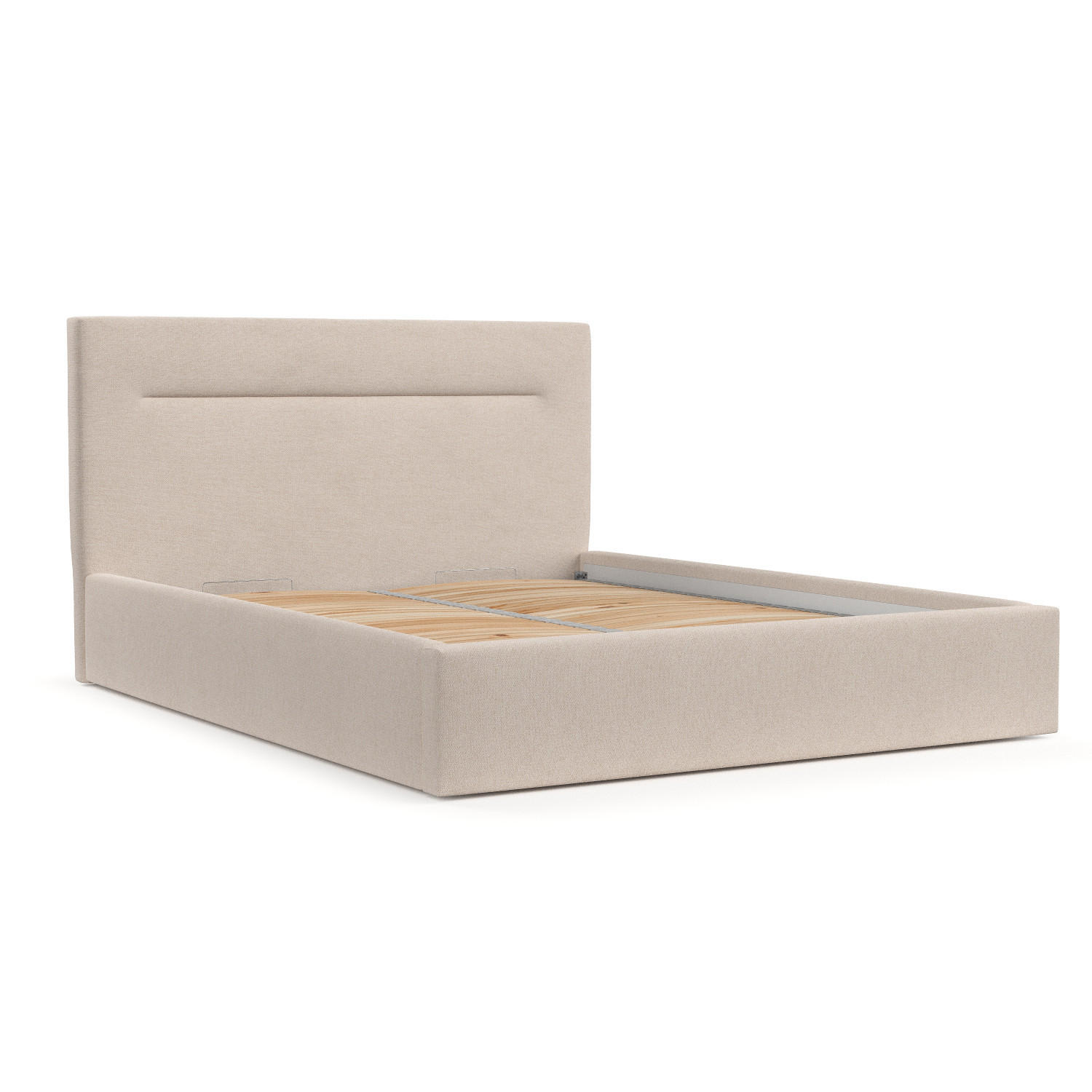 AltaBeds Polsterbett Beige 140x200 cm