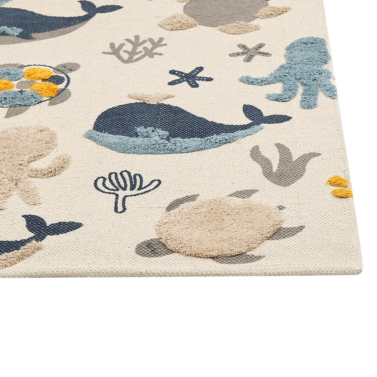 KINDERTEPPICH Porsea 150/80 cm - Multicolor, Textil (80/150cm) - Beliani