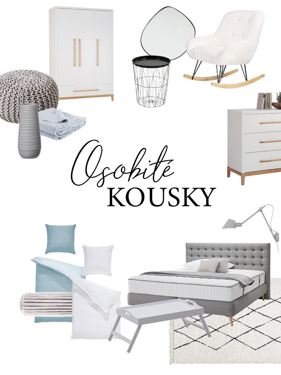 Scandi nábytek a doplňky inspirace
