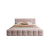 POLSTERBETT Calida 140x200 cm, Hellrosa - Pink, Textil (140/200cm) - Fedve