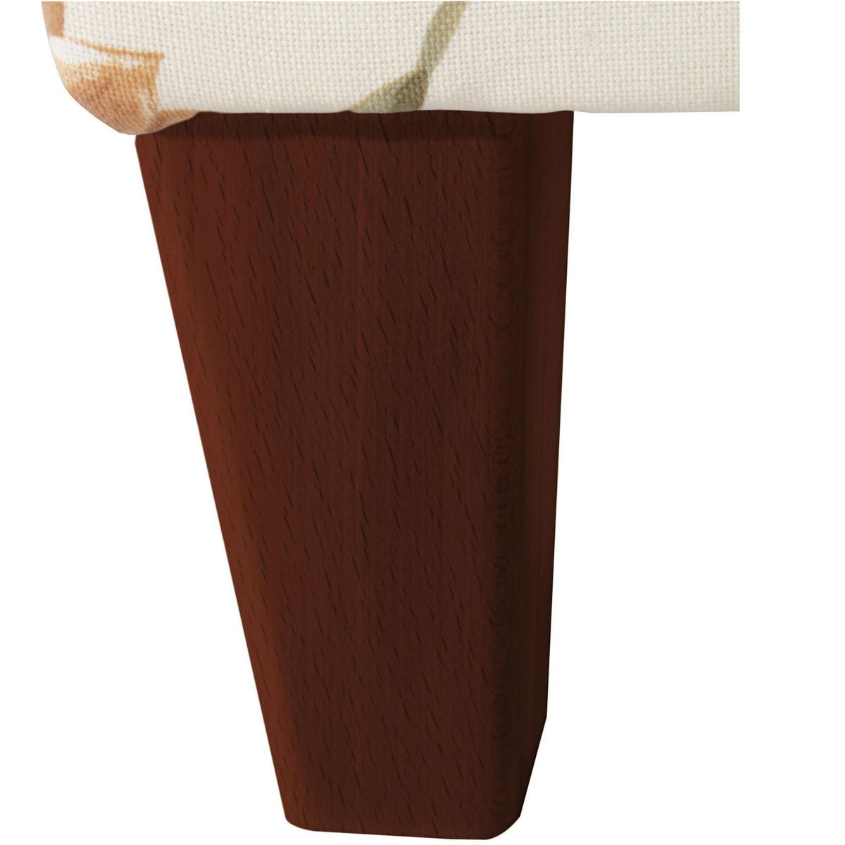 SESSEL Karine Bezug Flachgewebe Buche nussbaum dunkel / weiß - Dunkelbraun/Weiß, Kunststoff (70/74/70cm) - 58aufmkessel