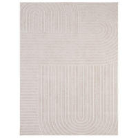 FLACHWEBETEPPICH Boho Creme 160 x 220 cm - Creme, Kunststoff (160/220cm) - TT Home