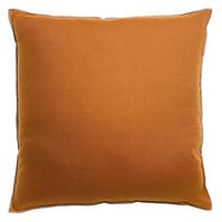 KISSEN Zeff Celeste kupferbraun 45 x 45 cm - Bernsteinfarben, Textil (45/45cm) - Vivaraise