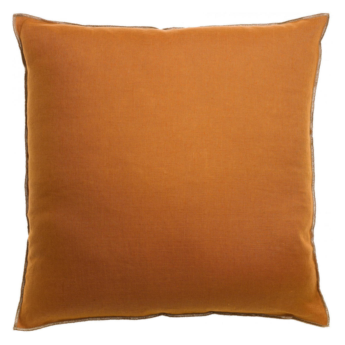 KISSEN Zeff Celeste kupferbraun 45 x 45 cm - Bernsteinfarben, Textil (45/45cm) - Vivaraise