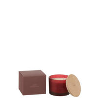 DUFTKERZE ACCORDS ESSENTIELS - Rot - 28 Std. - Rot, Paraffin (11.5/10cm) - J-Line