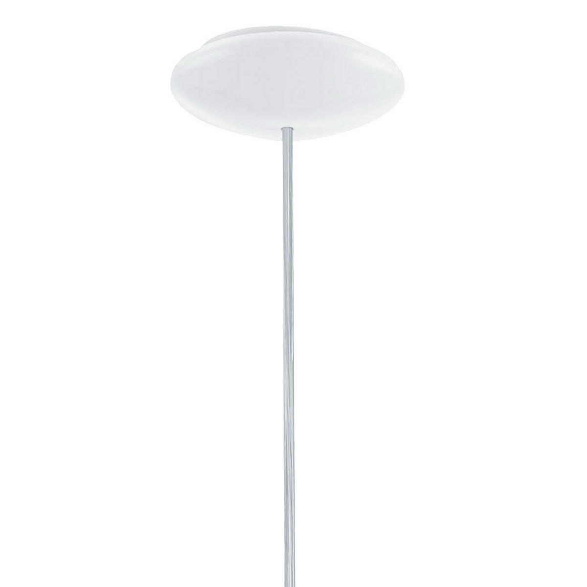 LED HÄNGELEUCHTE Metall Weiß FRASSI - Weiß, Metall (27.5/27.5/110cm)