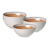 MÜSLISCHALEN Natura Braun ø 16,5 cm 6er Set - Braun, Keramik (16.5cm) - Ritzenhoff Breker