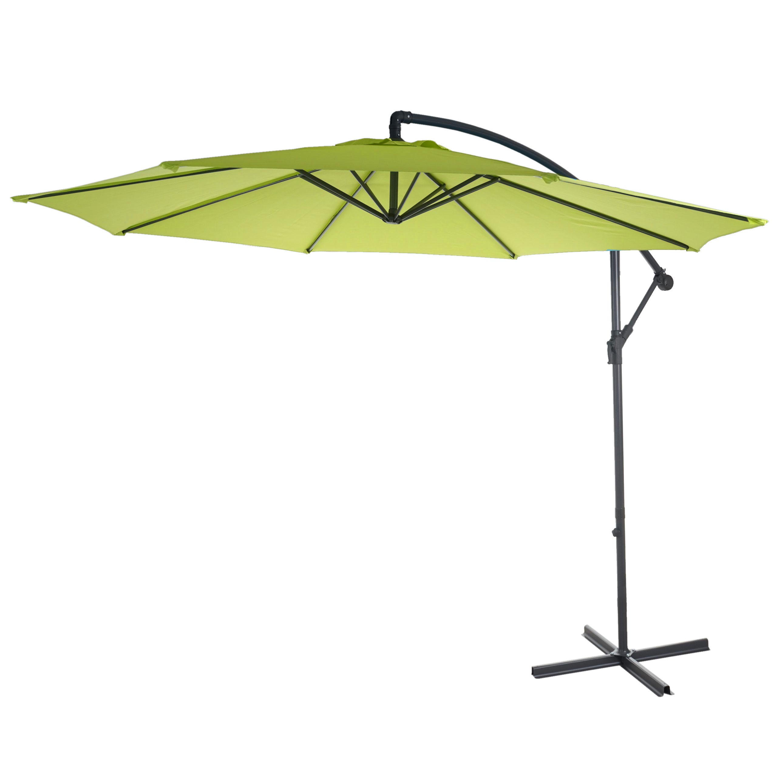 AMPELSCHIRM NEIGBAR Grün - Grün, Textil (360/295cm) - MCW