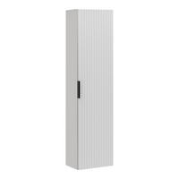 HOCHSCHRANK ADEN SZK1 Profilierte Fronten Weiß - Weiß, Holzwerkstoff (35/140/25cm) - Komodee