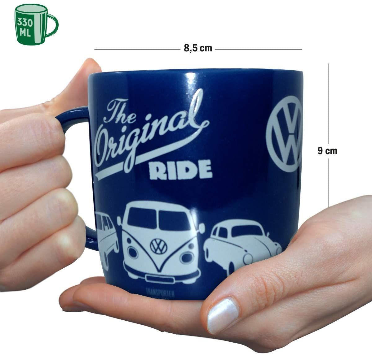 KAFFEETASSE 330 ml Volkswagen VW Original Ride - Multicolor, Keramik (0.33L) - Nostalgic-Art