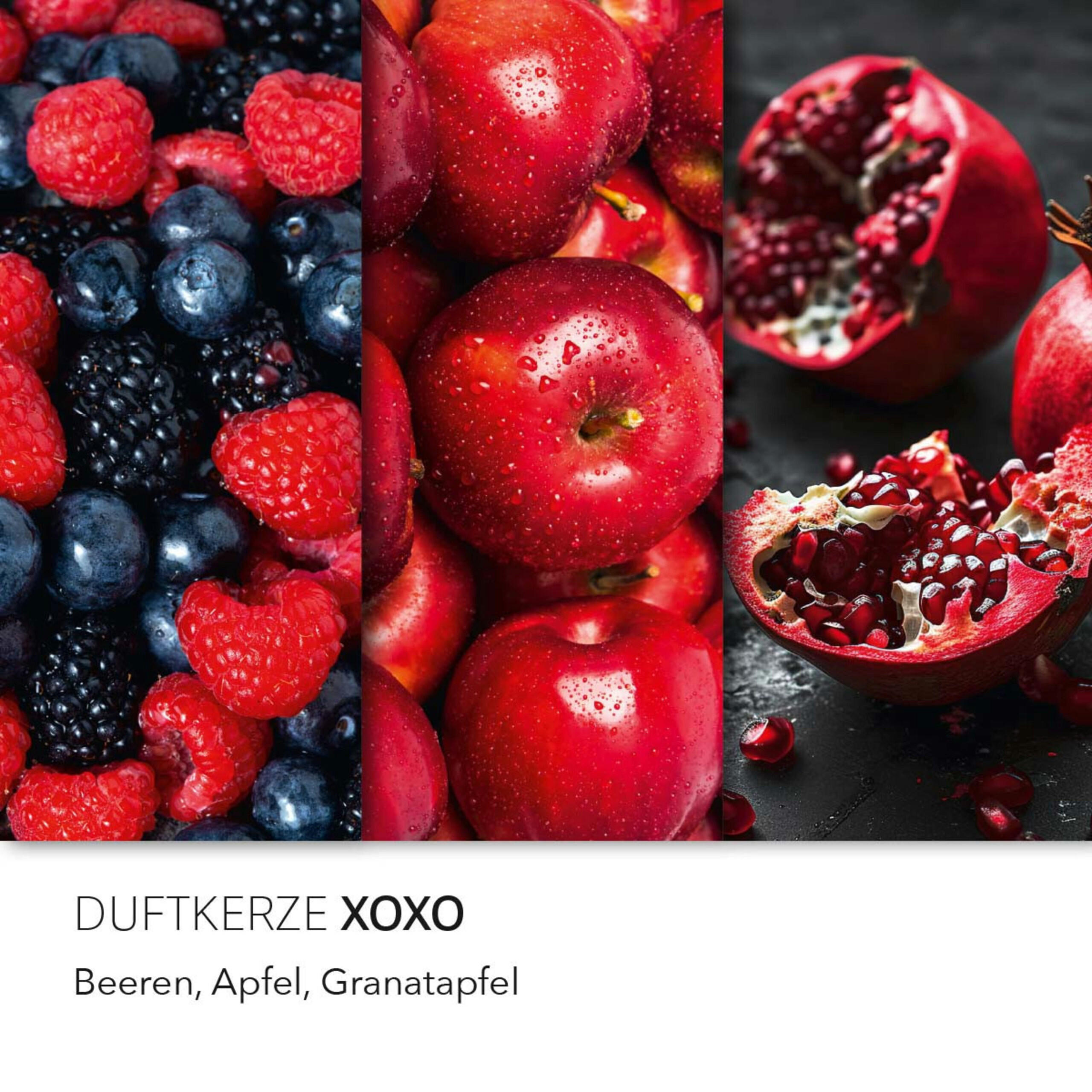 DUFTKERZE Peanuts - Rosa, Naturmaterialien/Glas (11.5cm)