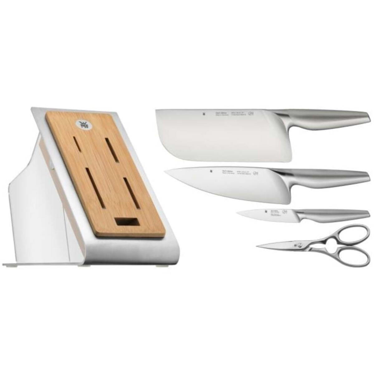 MESSERSET Chef's Edition - Braun, Metall (5/25/33cm) - WMF
