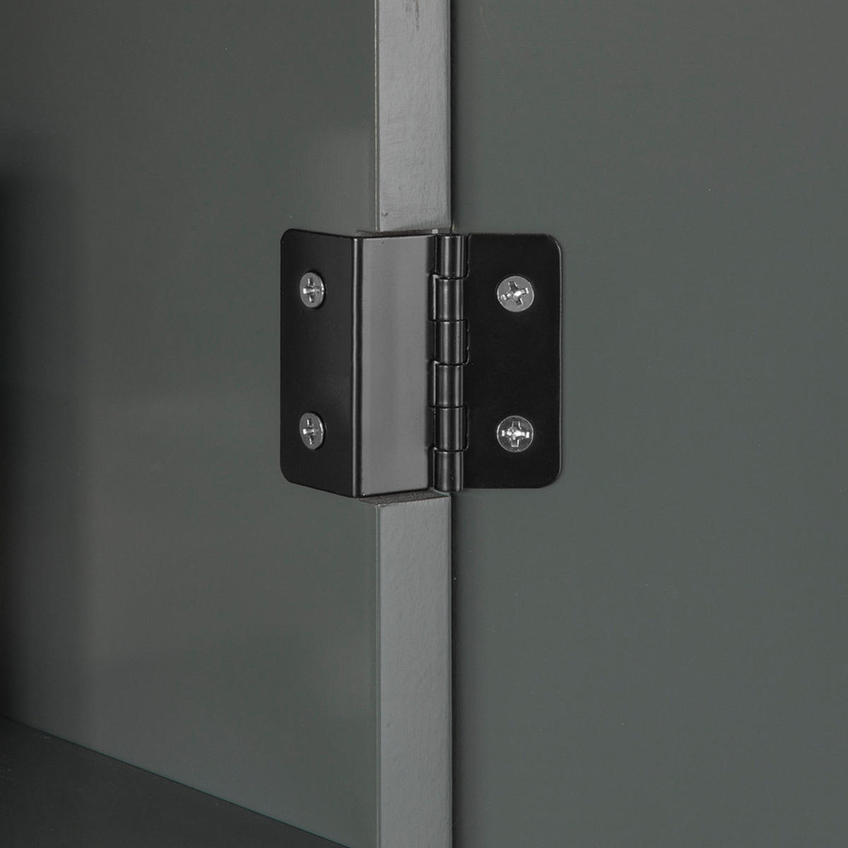 HÄNGESCHRANK Dunkelgrau - Grau, Holzwerkstoff (40/76/21cm) - SoBuy