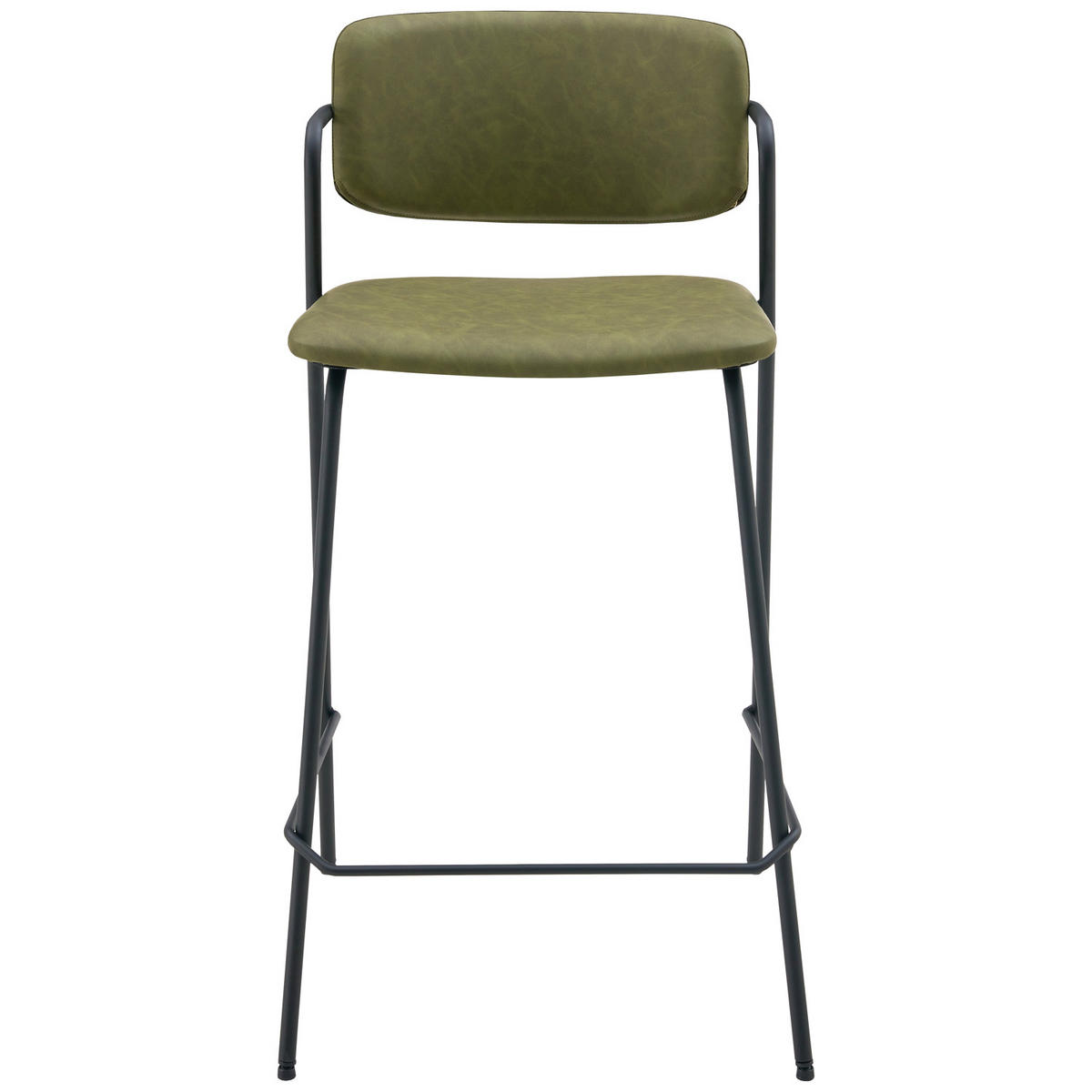 BARHOCKER LÉON Grün 2er-Set - Grün, Kunststoff (48/88/55cm) - Happy Garden