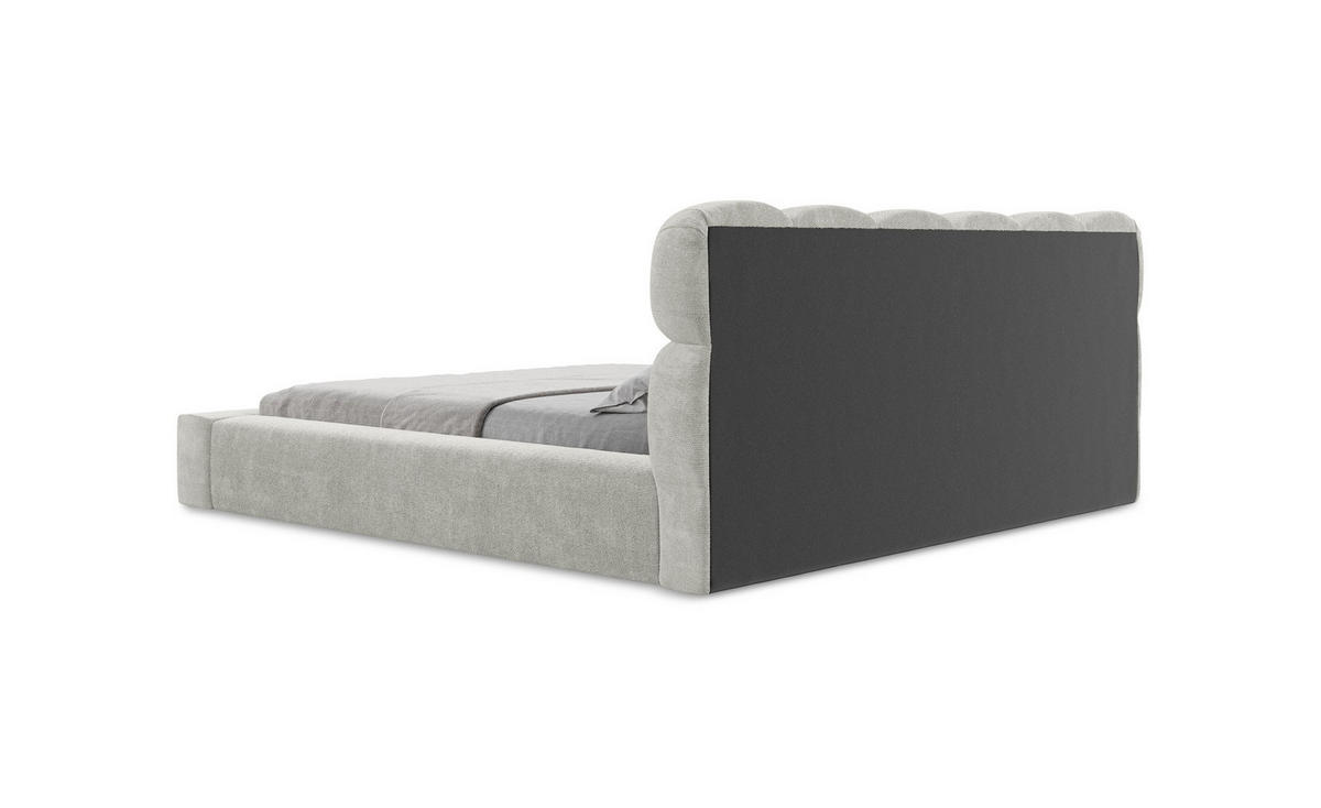 ECKSOFA Rechts Samt Stoff Rot - Bordeaux/Beige, Kunststoff/Textil (224/167cm) - Makamii