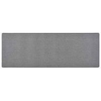 TEPPICHLÄUFER Dunkelgrau 50/150 Cm - Grau, Kunststoff (150/50cm) - vidaXL