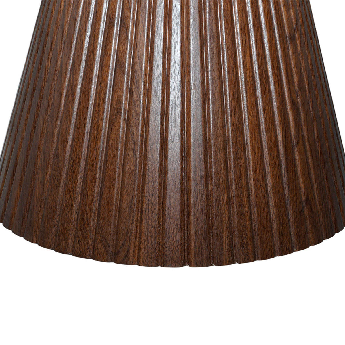 COUCHTISCH, dunkles Holzeffekt - Braun, Holz (80/80/45cm) - Oviala