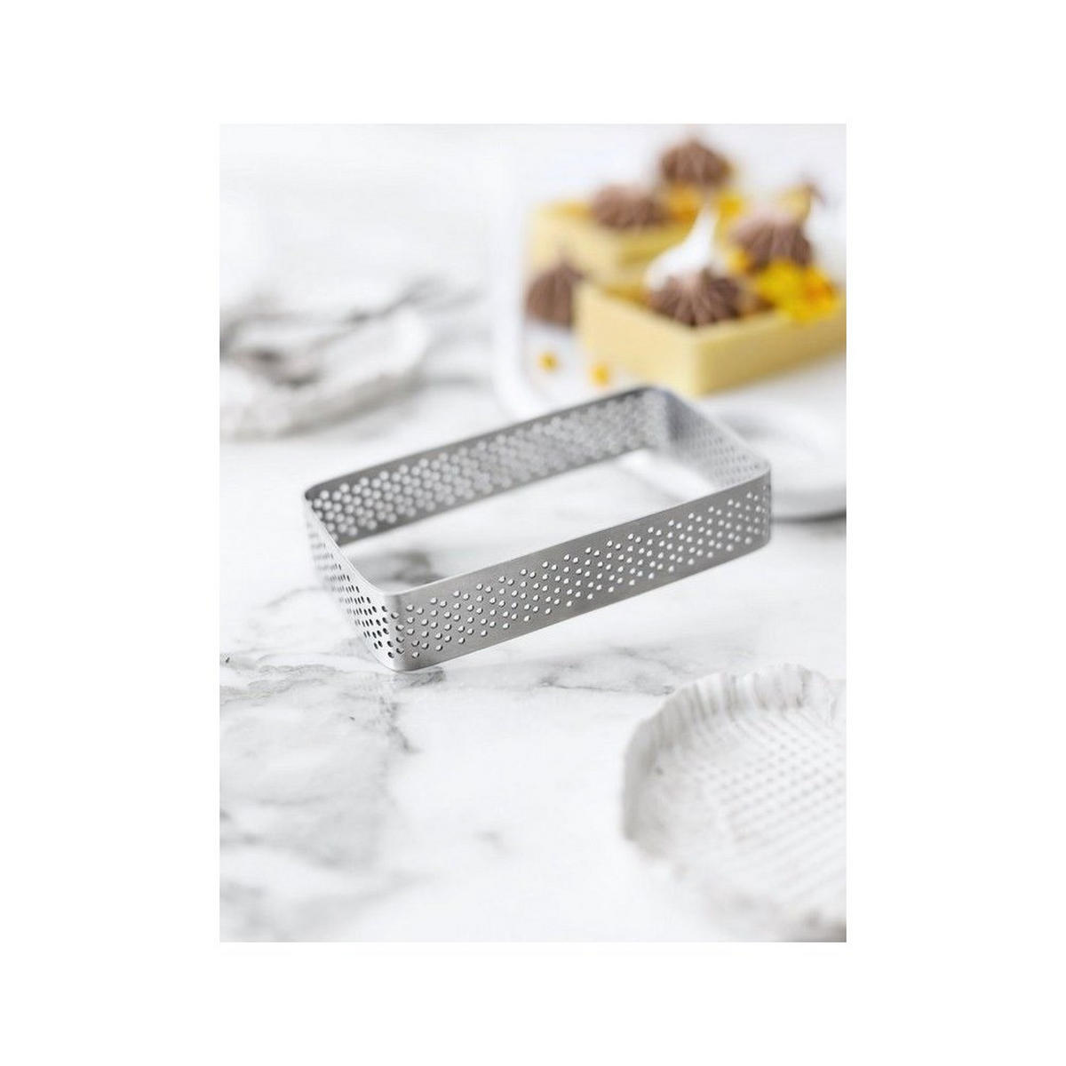 TORTENRING Silber 10/6/2 cm P02165 - Silberfarben, Metall (6/2/10cm) - Patisse 