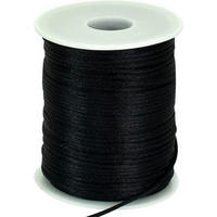 NYLONSCHNUR 2 mm x 100 m Schwarz - Schwarz, Kunststoff (0.2/0.2/10000cm)