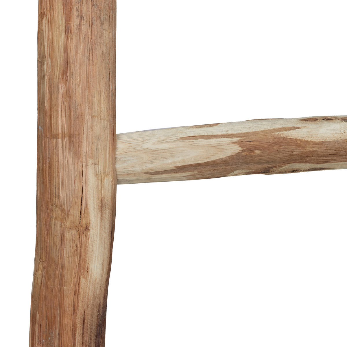 DEKORATIVNÝ rebrík - svetlohnedá, drevo (35/90/4.5cm) - Relaxdays