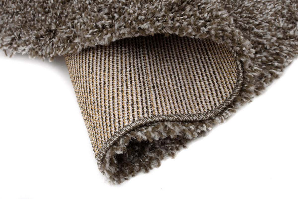 TEPPICH ESSENCE ROUND Grau 200/200 cm - Grau, Textil (200/200cm) - Tapiso