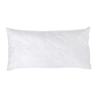 KOPFKISSEN Chelsea - Mikrofaserbezug - Füllung aus recycelter, silikonisierter Polyester-Hohlfaser - 40x80 cm - Weiß - Weiß, Textil (40/80cm) - Uncover by Schiesser