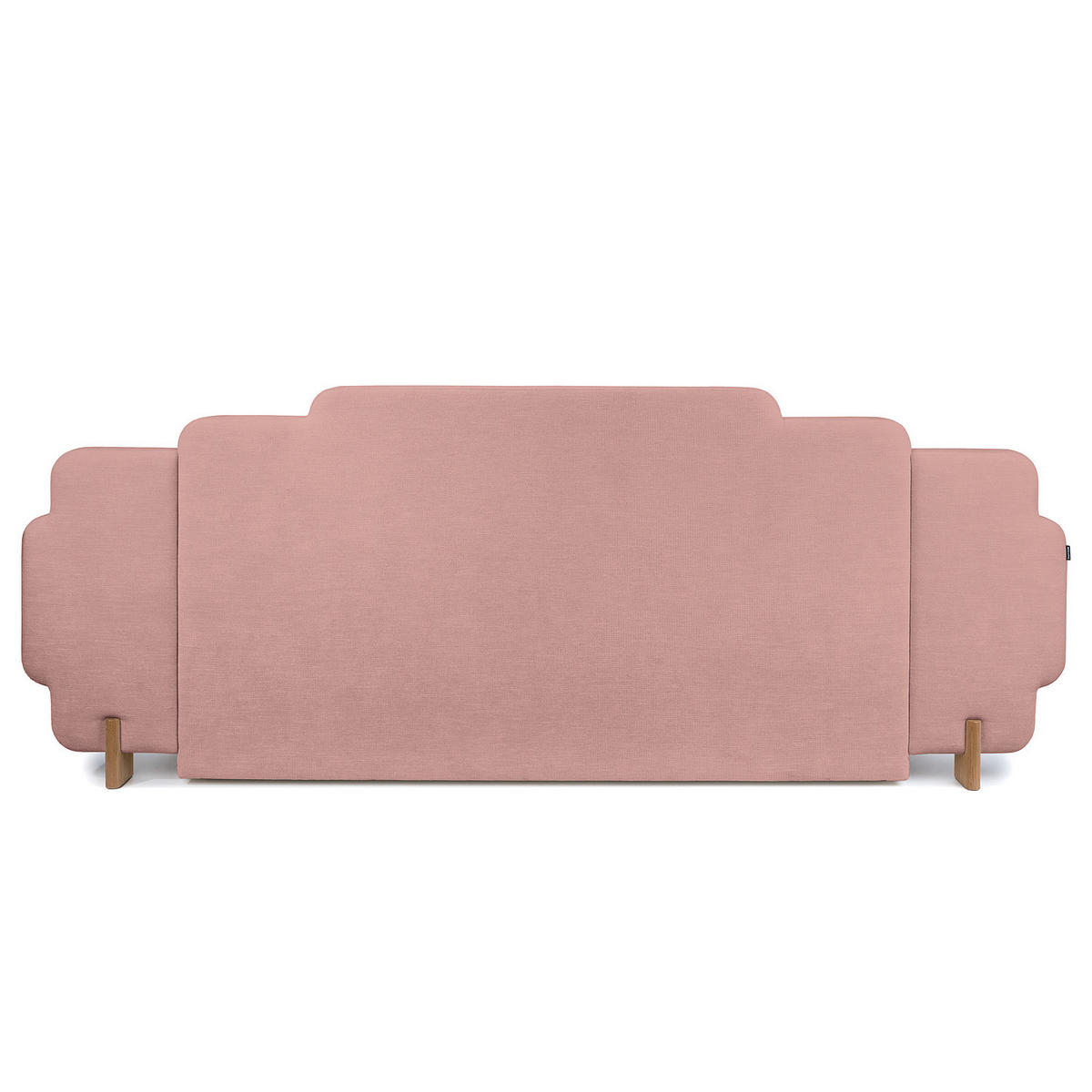 POLSTERBETT - Chenille - Mauve, Textil (180/200cm) - home24