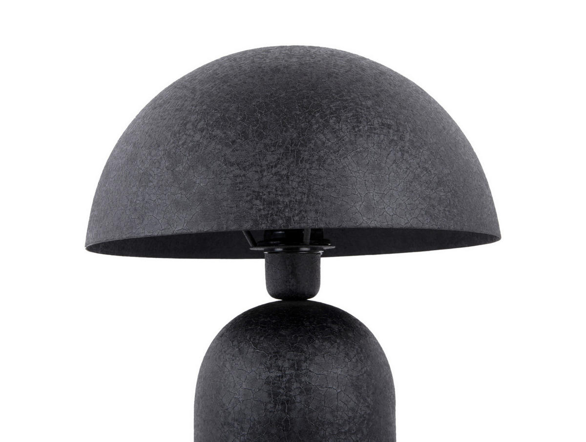 TISCHLAMPE Boaz 31/31/43 cm - Schwarz, Metall (31/31/43cm) - Leitmotiv
