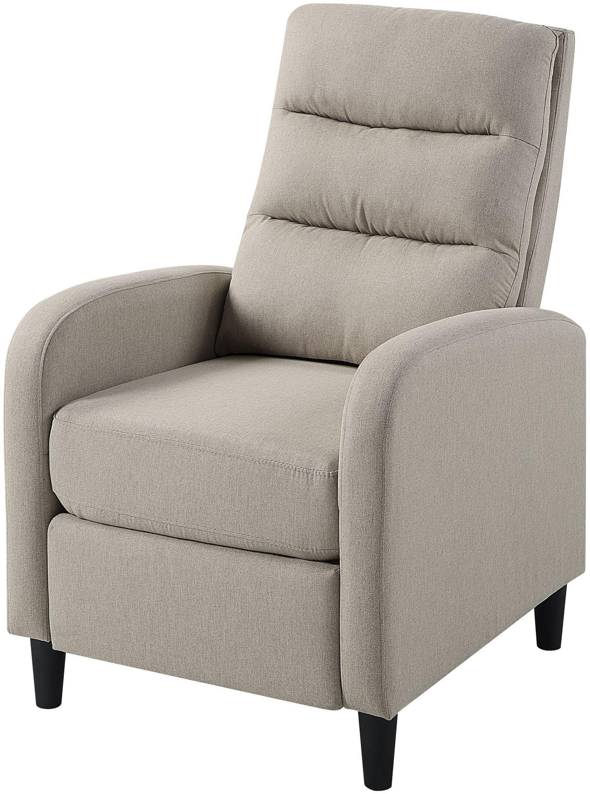 RELAXSESSEL Tiago Beige - Beige, Textil (69/102/90cm) - ATLANTIC home collection