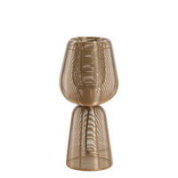 TISCHLAMPE Aboso Gold Ø18/42 cm - Goldfarben, Metall (18/18/42cm) - Light & Living