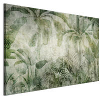 LEINWANDBILD Blätter 120x80 cm - Multicolor, Holz (120/80cm) - LUMASOUL