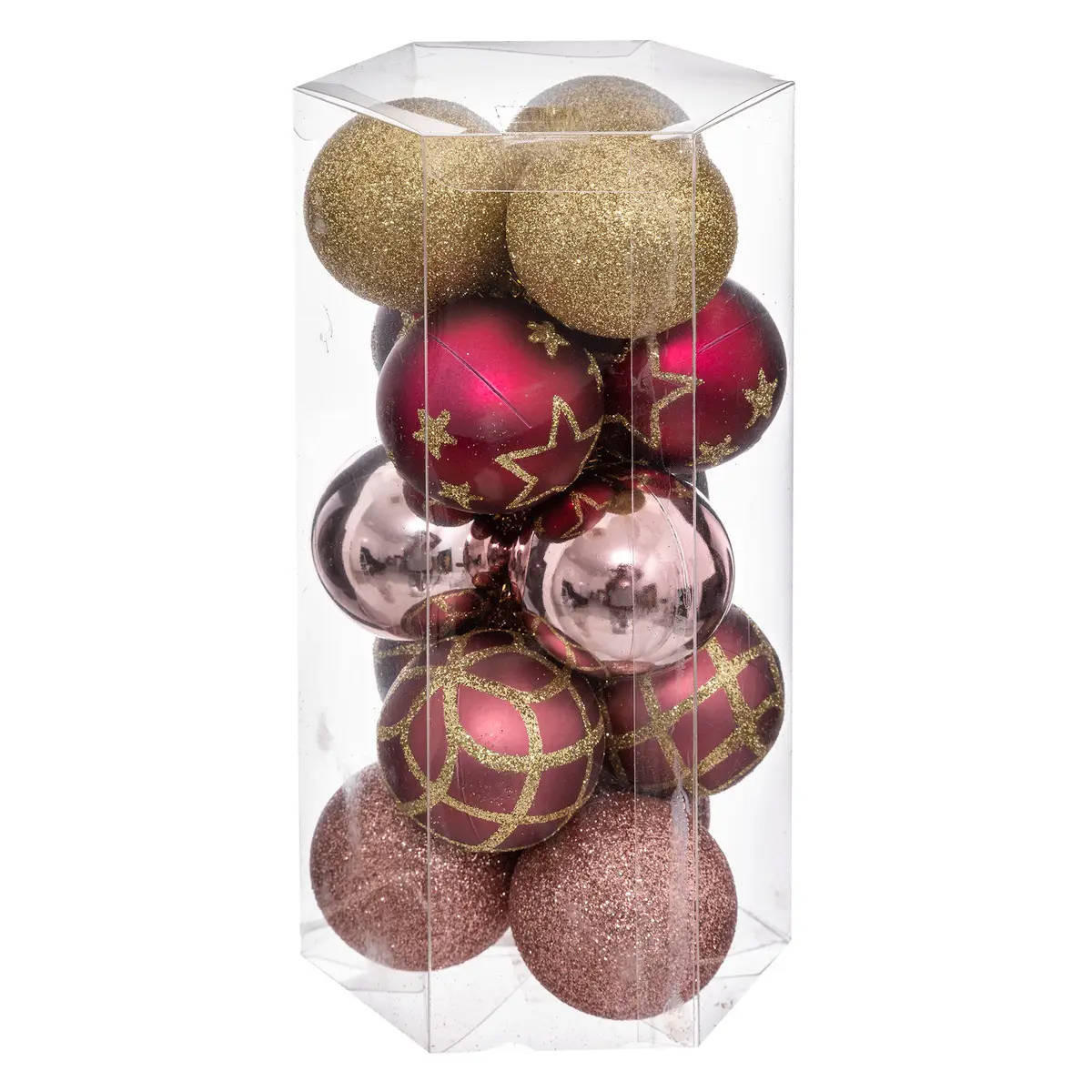 WEIHNACHTSKUGELN 5 cm, 15er-Set - Multicolor, Kunststoff (5/6.3/5cm) - Atmosphera Createur d´interieur