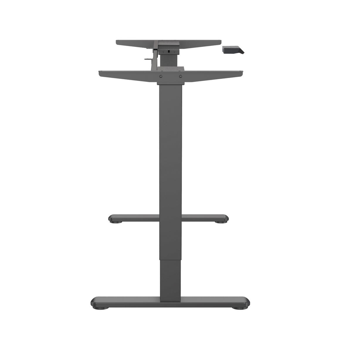 SCHREIBTISCHGESTELL Dobon Schwarz - Schwarz, Metall (58.5/140/120cm) - SVITA