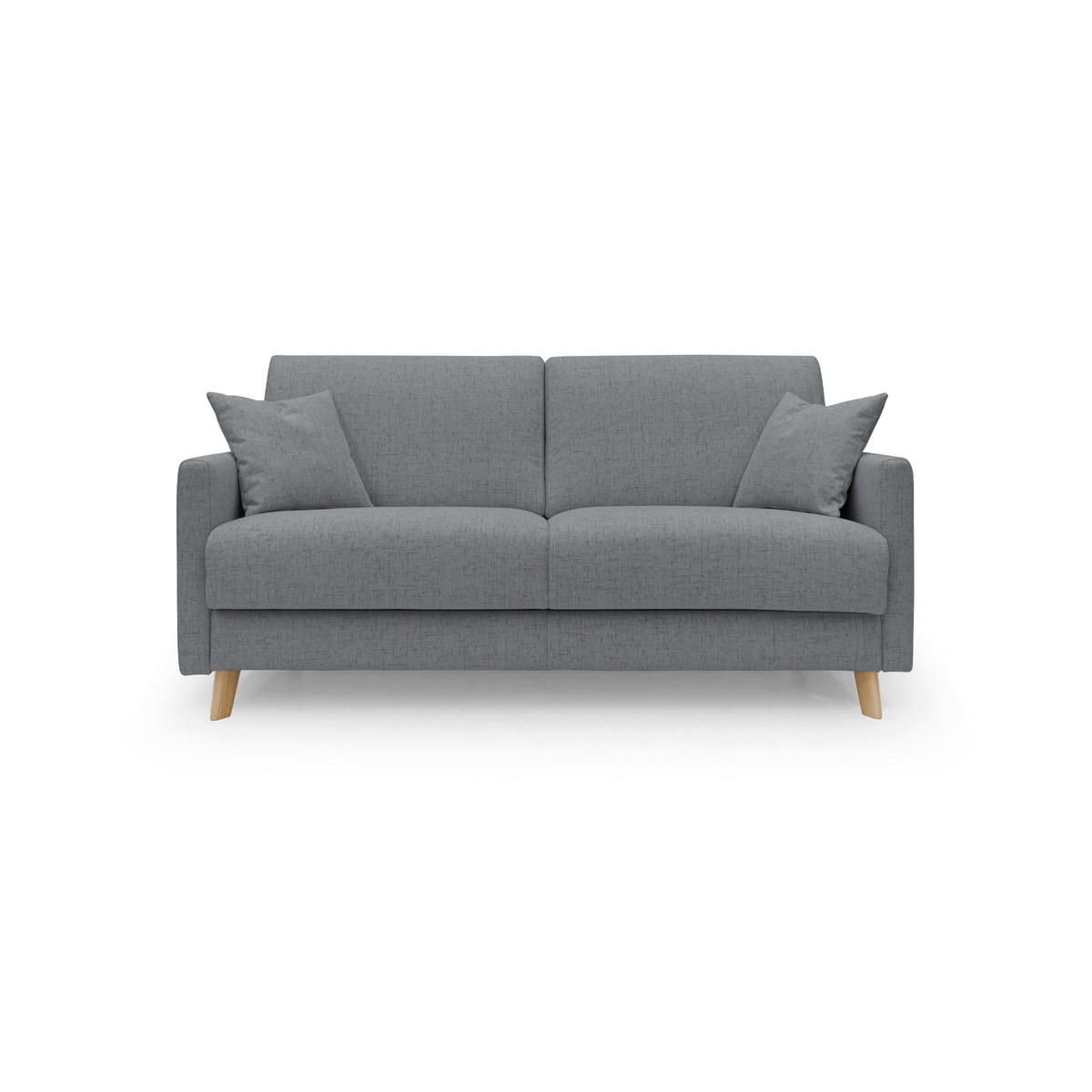 SCHLAFSOFA Edgar - Grau, Textil (200/94/97cm) - Divani.store