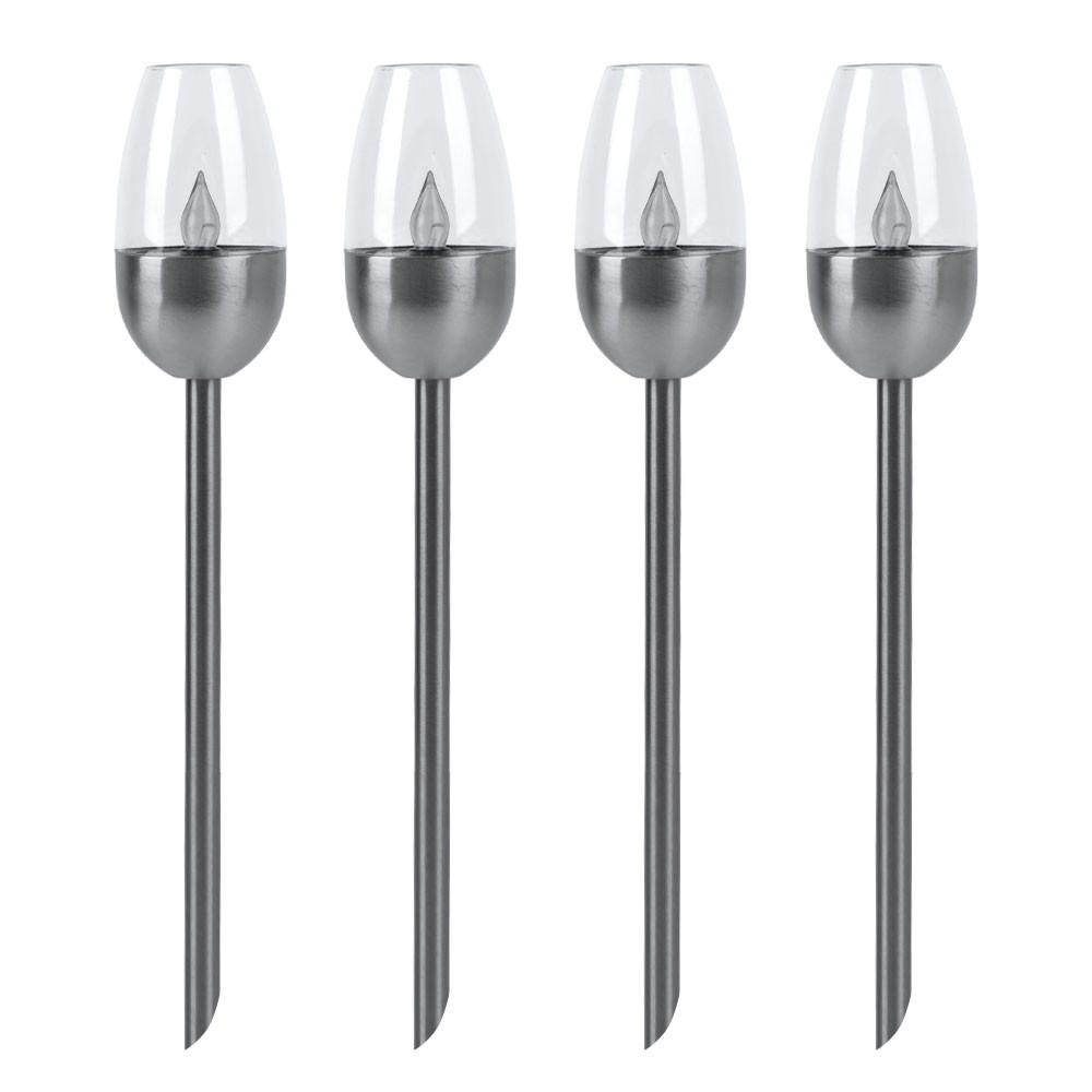 LED AUSSENLEUCHTE Metall Schwarz - Schwarz, Metall (6/6/38cm)